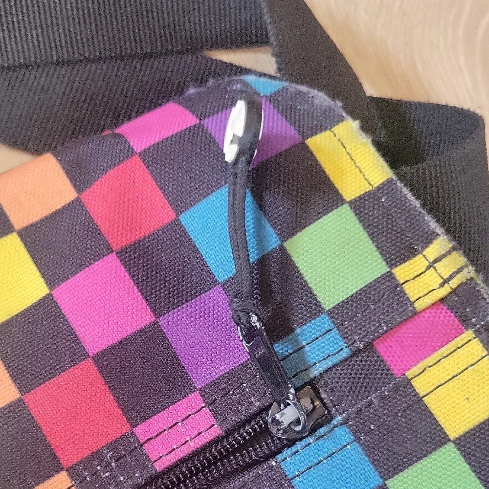Yak Pak Colorful Checkered Kids Bag